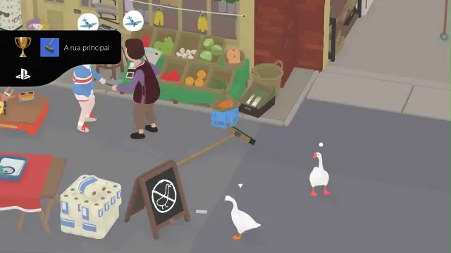Untitled Goose Game — vídeo 2
